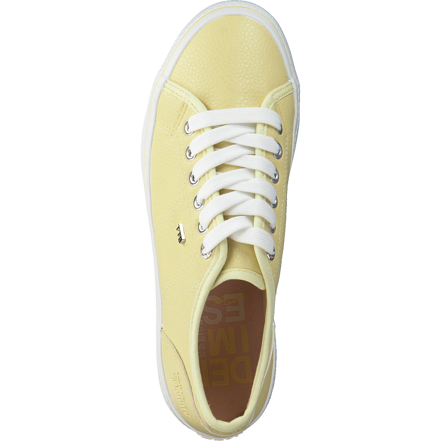 Tom Tailor 8095201, Sneakers Low, Damen, Gelb (Yellow)