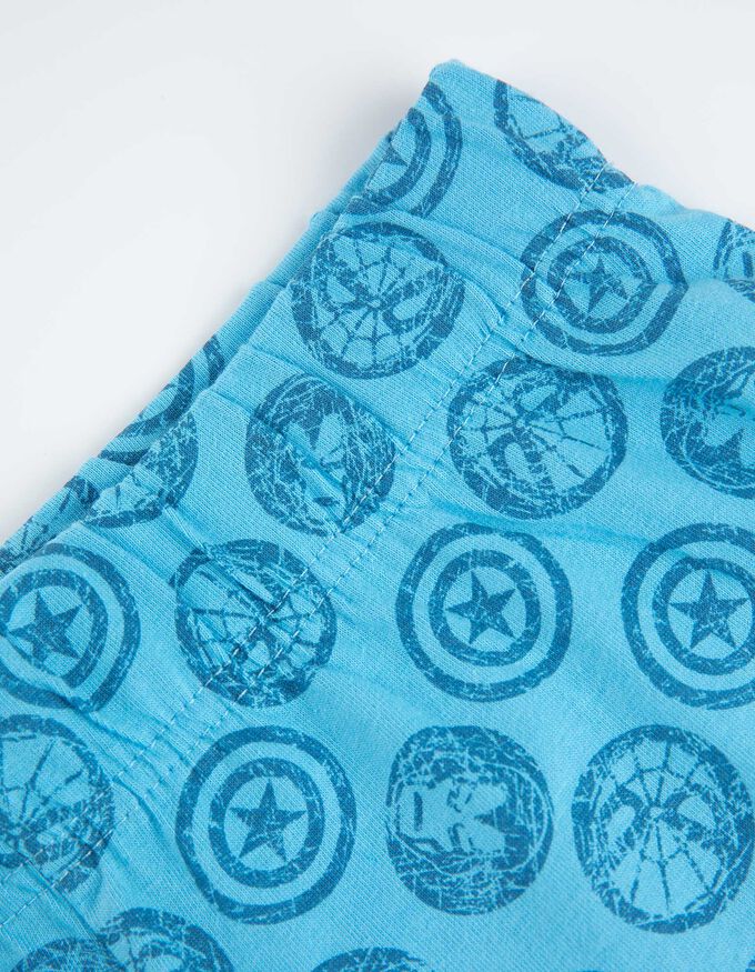 Pyjama Set aus Shirt und Shorts - Marvel
