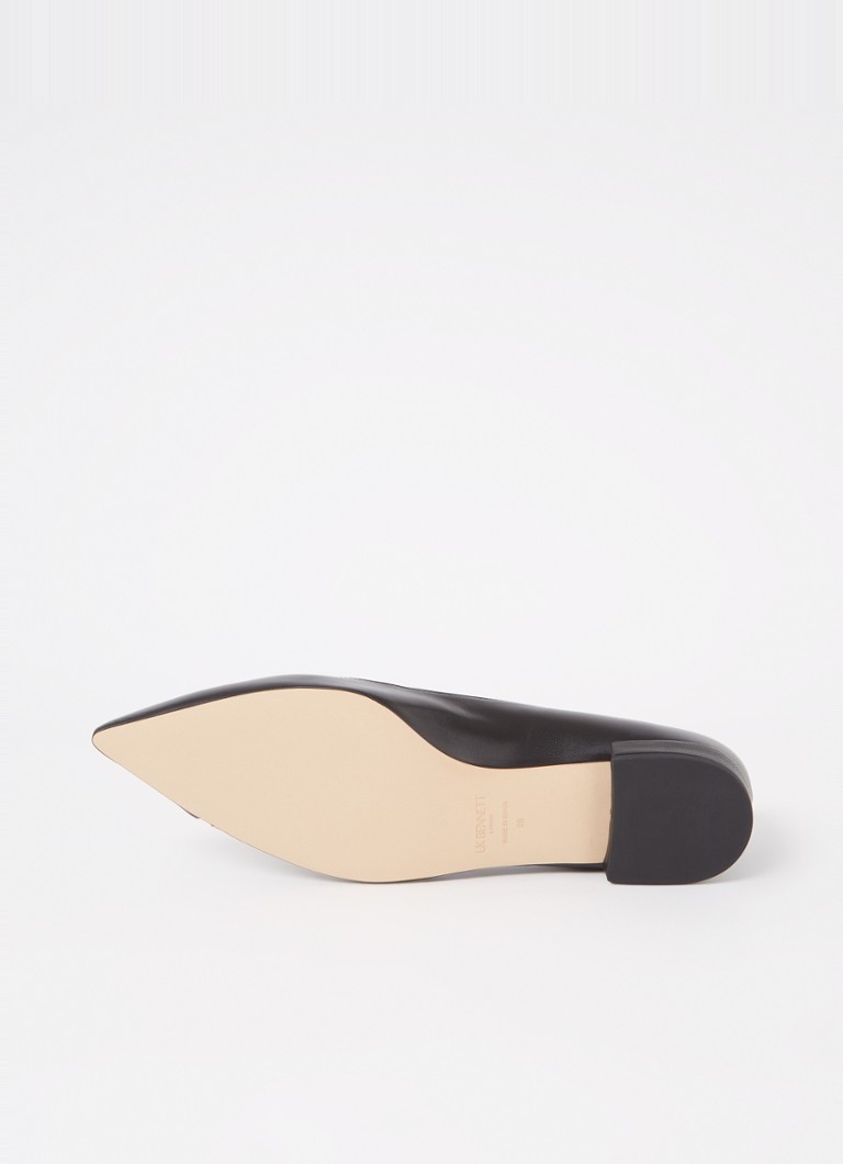 LKBennett Cally ballerina van leer