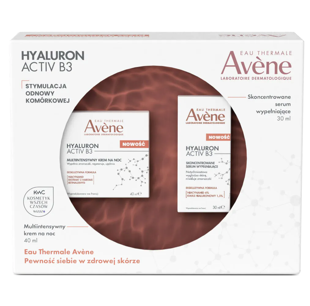 Avene Hyaluron Activ B3 Overnight Rejuvenating Dermo Cosmetics Sæt