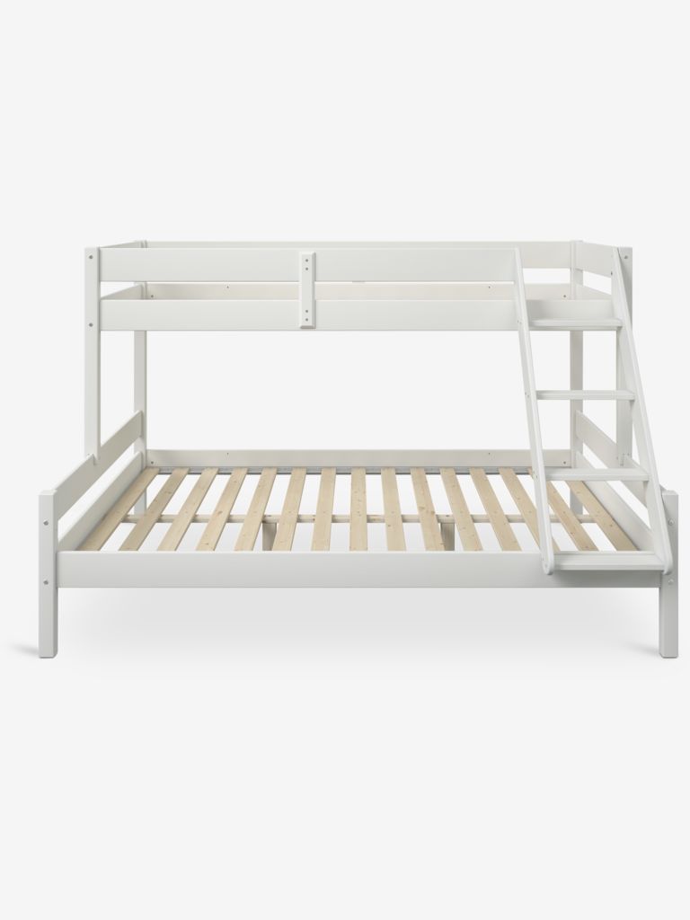 VESTERVIG Łóżko piętrowe VESTERVIG 90/150x200 w tym. drabina biała