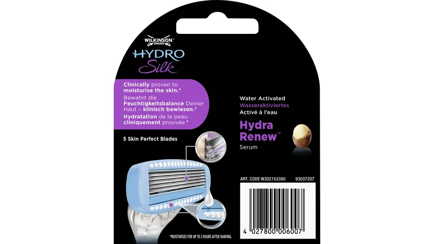 WILKINSON SWORD Hydro Silk Klingen