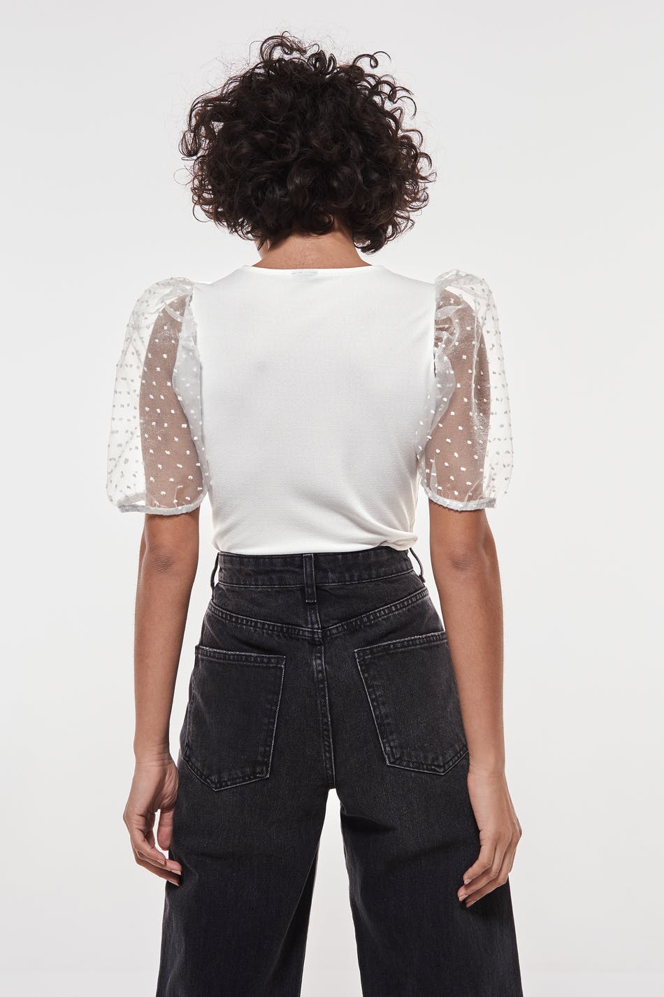 Pia organza top
