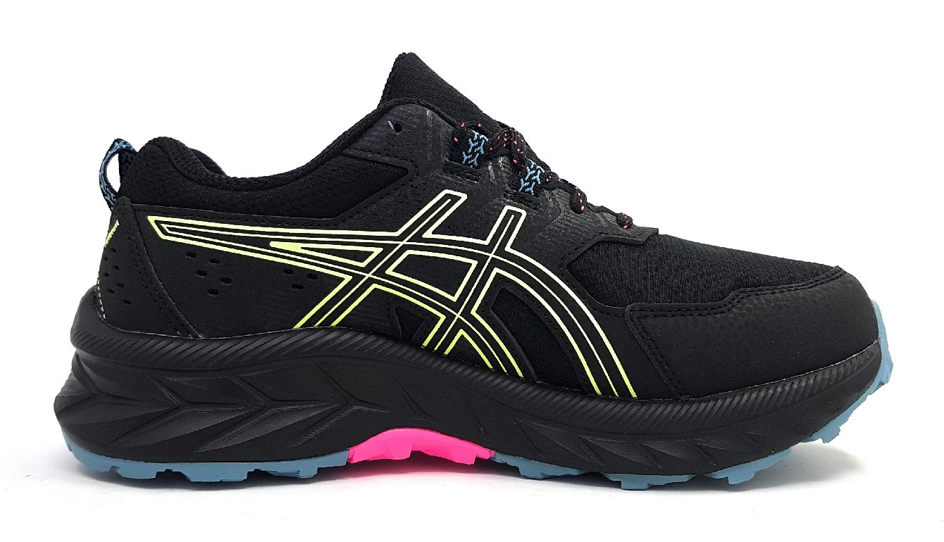 Asics Gel-Venture 1012B519-002 Schwarz 002 Black Lime