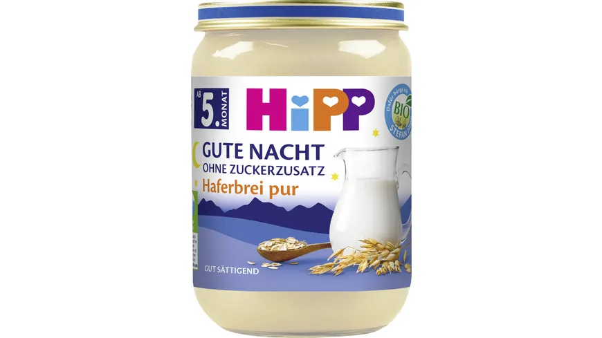 HiPP Bio Gute Nacht Haferbrei pur 190 g