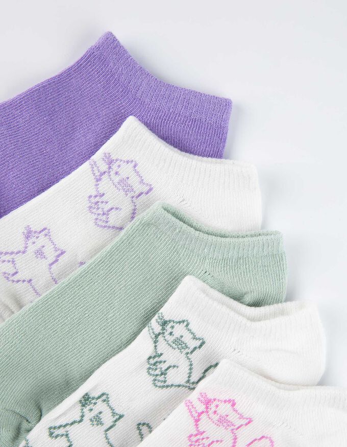 Sneakersocken - 5er-Pack