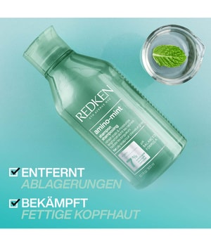 Redken Amino Mint Scalp Relief Haarshampoo-300 ml