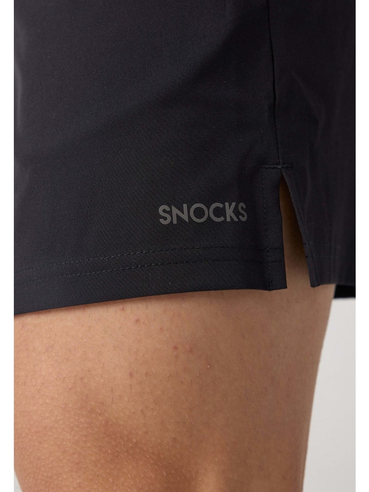 SNOCKS Trainingsshorts Herren 1 Stück in Schwarz günstig kaufen