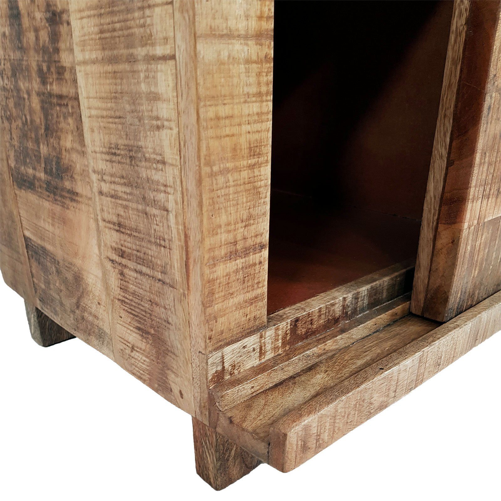 Minara Barschrank Barschrank B 72 H 80 cm Weinregal Wein Schrank Hausbar Weinbar massiv