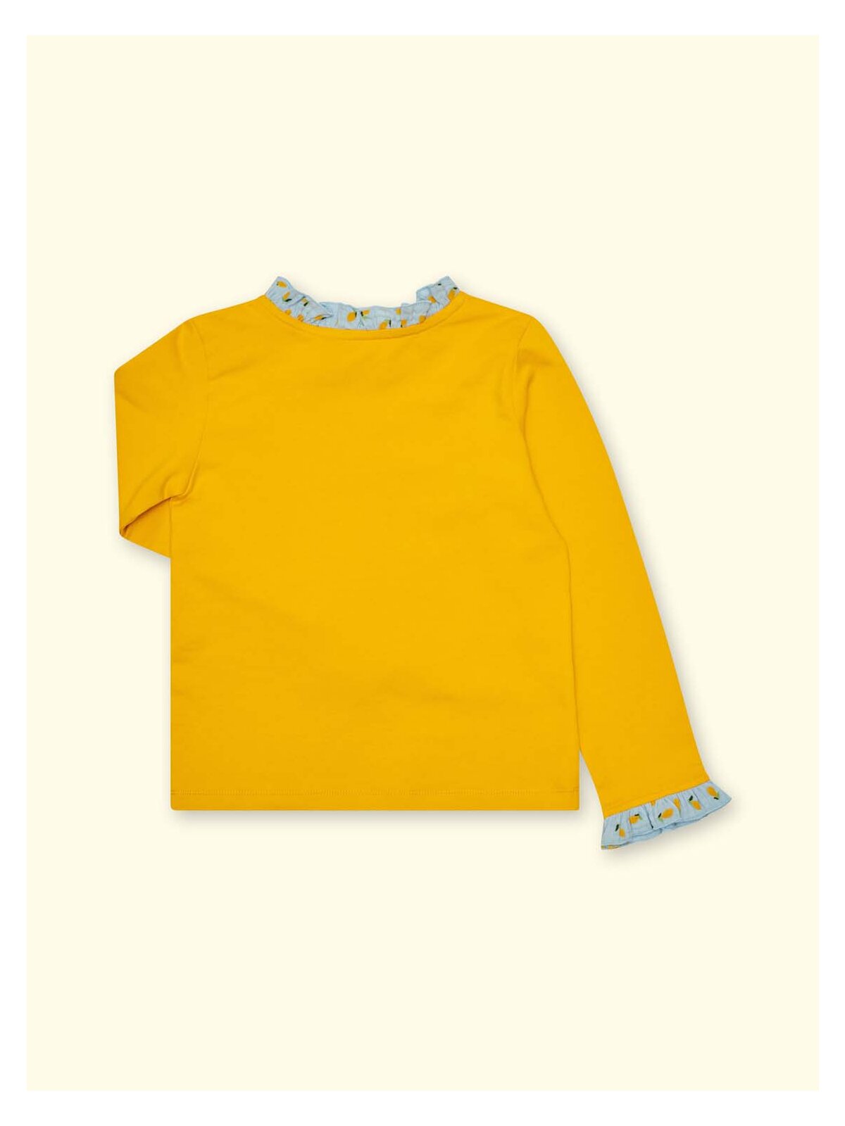 Wombly Fee Langarmshirt sonnengelb