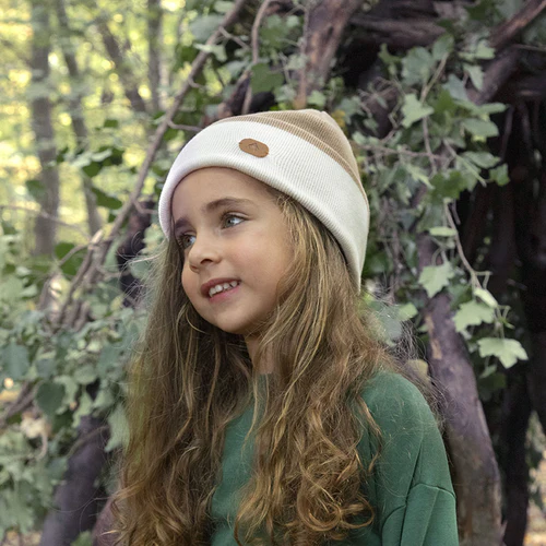 Arcata Sunset Beanie Beige ecru beige