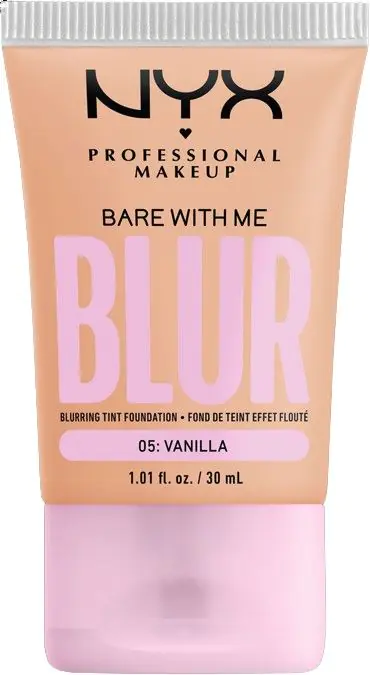 NYX Bare With Me Blur Vanilla makiažo pagrindas