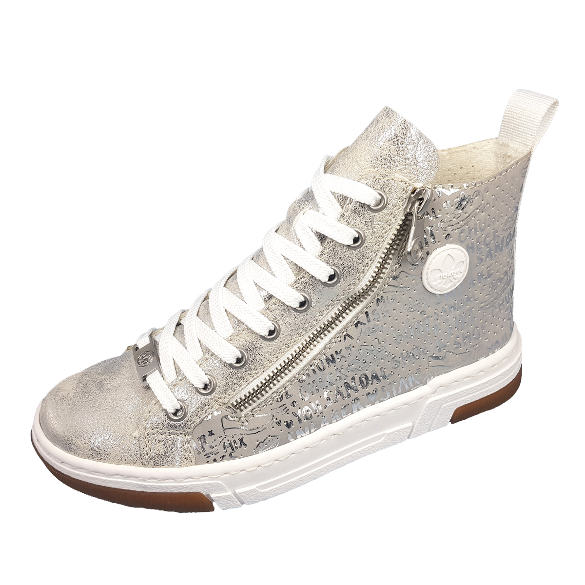 Rieker Aleria N3945-40 Silber 40 frost-silver