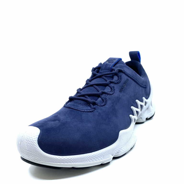 ECCO Freizeit Schnürer blau Outdoor
