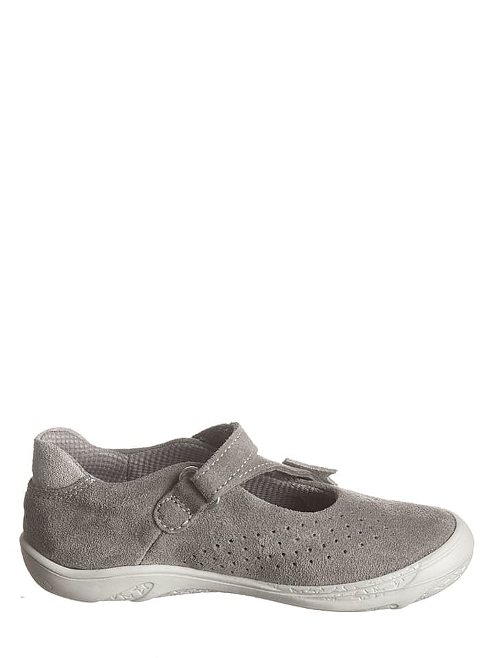 Richter Shoes Leder-Ballerinas in Grau günstig kaufen 27