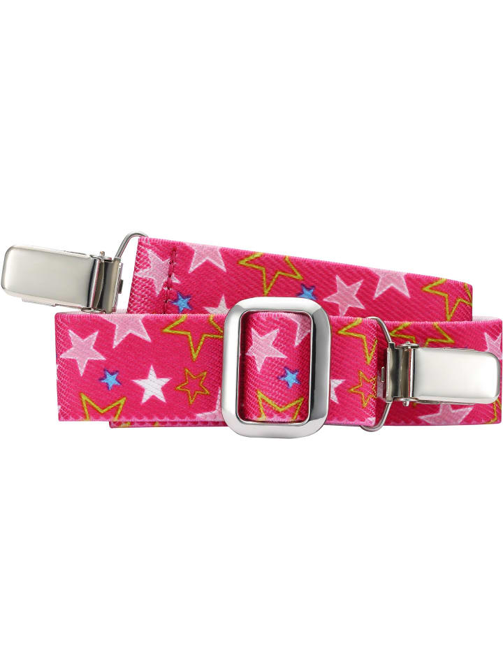 Playshoes Elastik-Gürtel Clip Sterne in Pink günstig kaufen