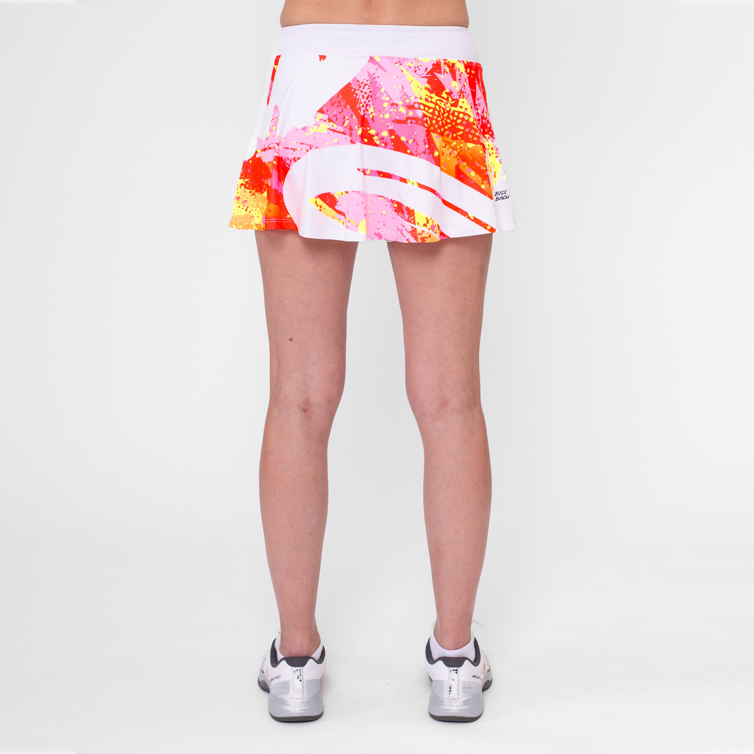 Wild Arts Printed Wavy Rock Damen - Weiß, Mehrfarbig