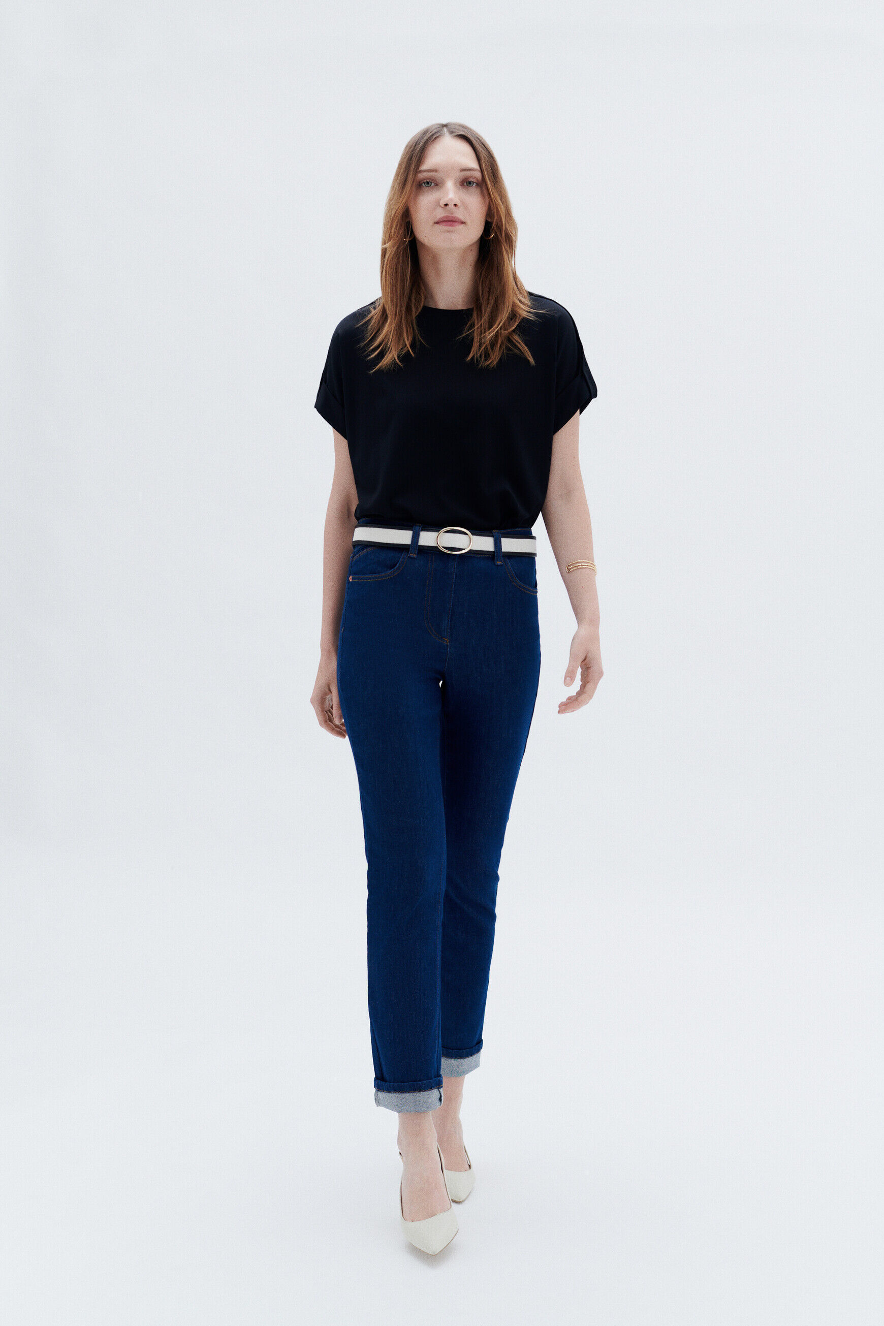 T-shirt tonie noir femme