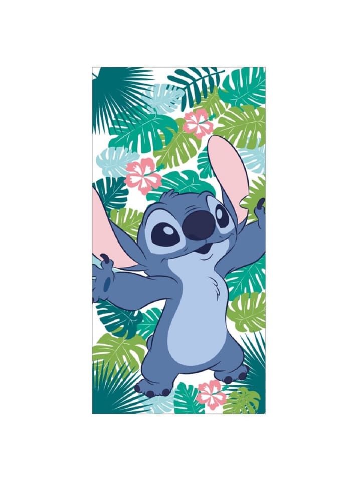 Lilo & Stitch Lilo & Stitch Badehandtuch für Kinder – Kuscheliges Strandtuch in Mehrfarbig günstig kaufen 70x140 cm