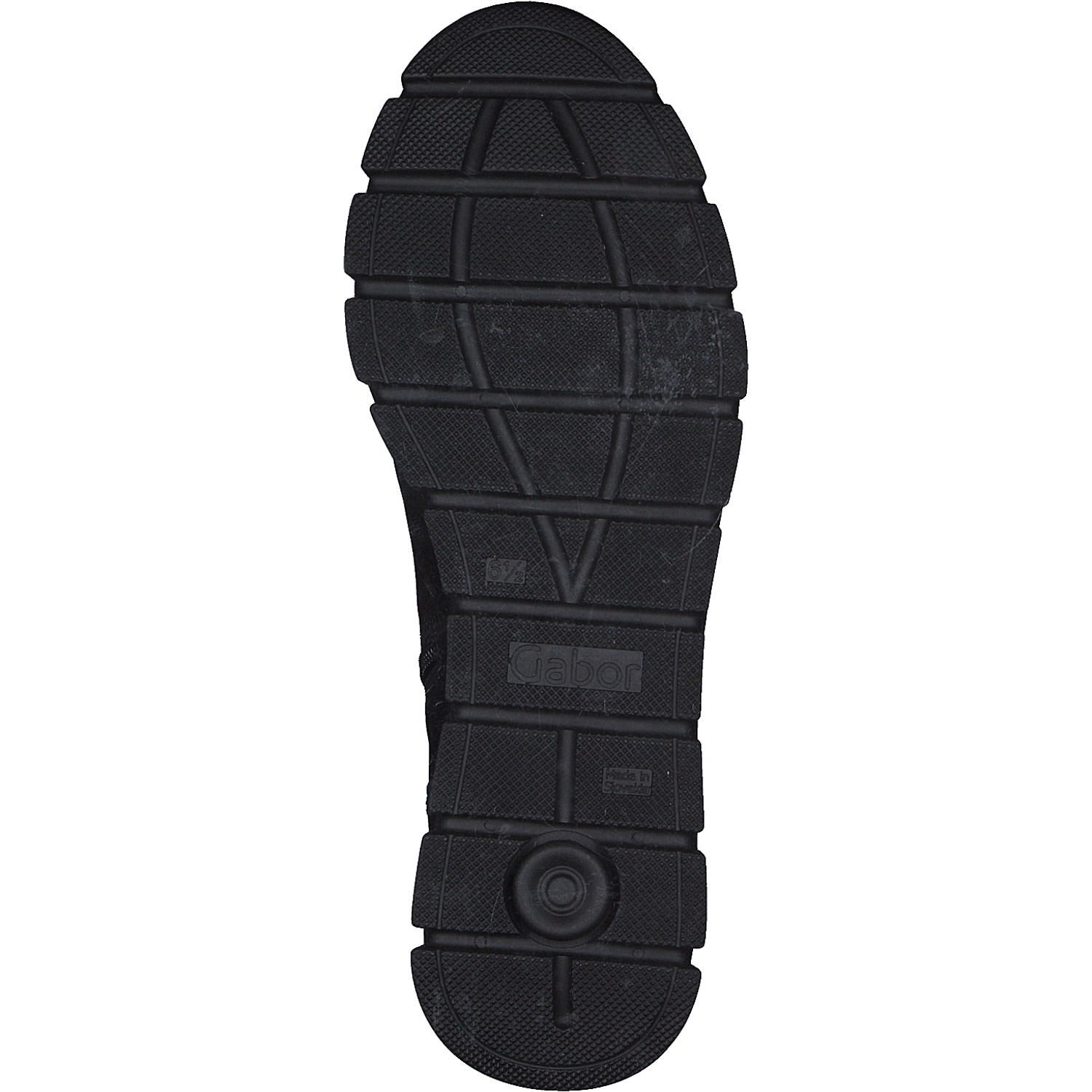 Gabor 96.465, Schnürstiefeletten, Damen, Schwarz