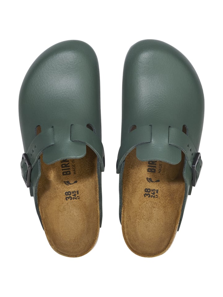 Birkenstock Birkenstock Berufsschuhe 1026081 Birkenstock Boston Pro in dunkelgrün günstig kaufen