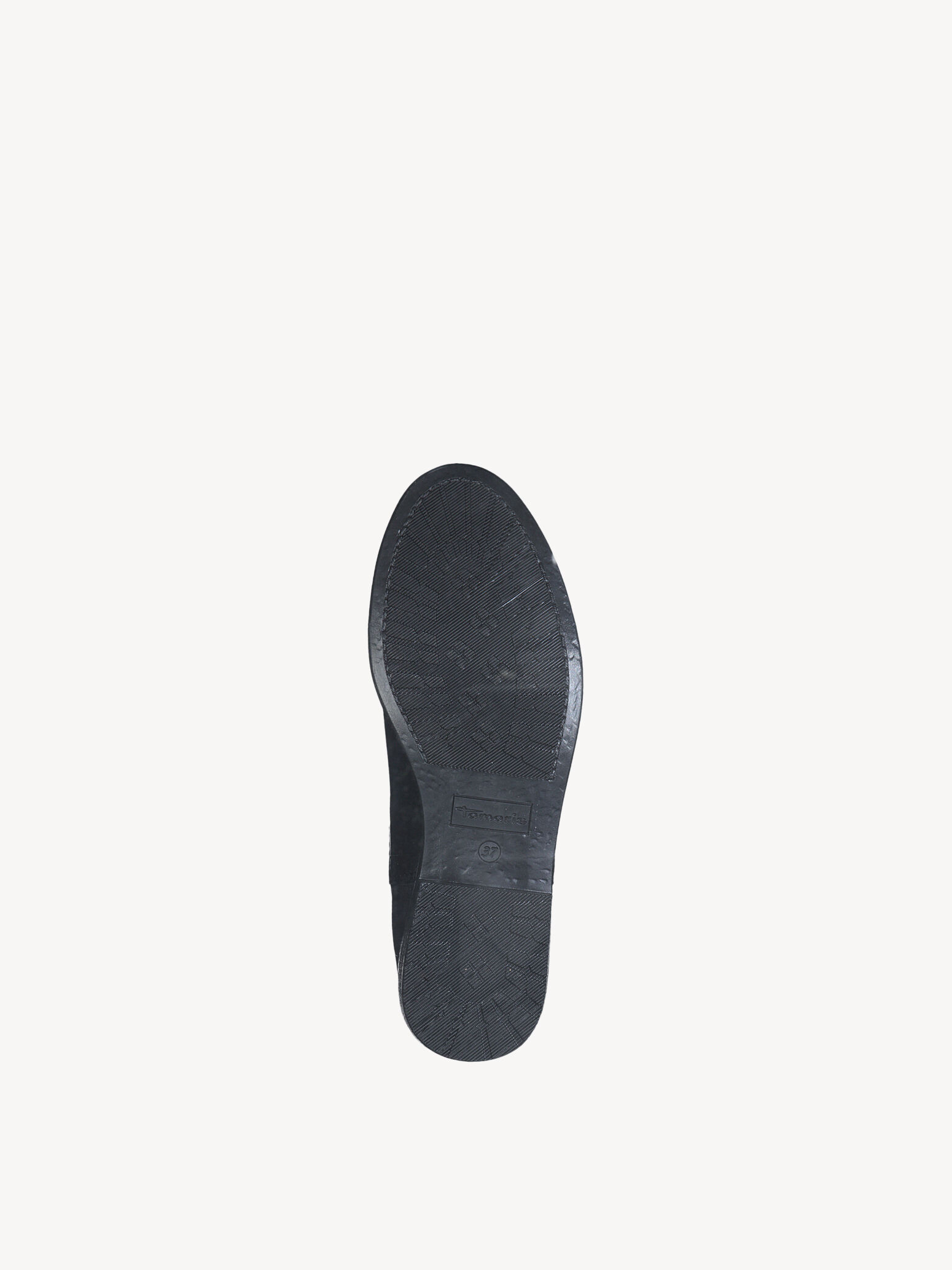 Bottine Chelsea en cuir - noir