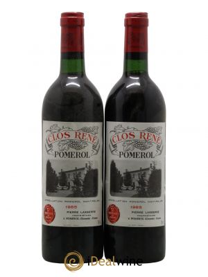Clos René  1985 - Lot de 2 Bouteilles