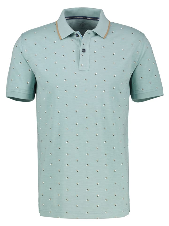 Lerros Poloshirt in Türkis günstig kaufen