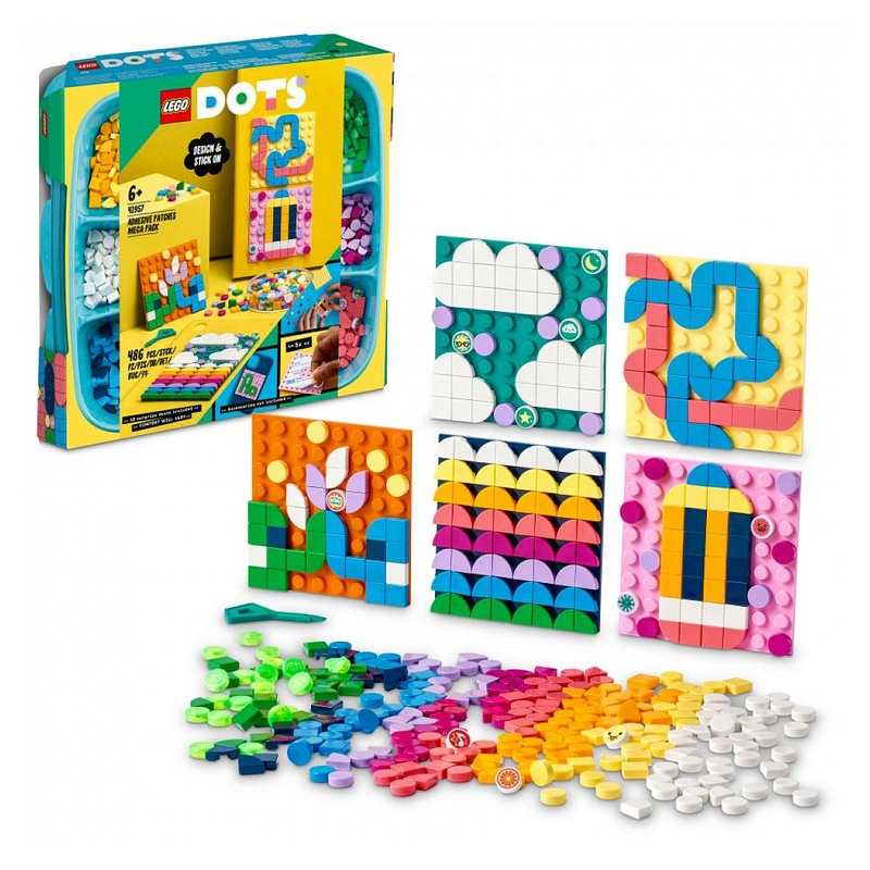 41957 Le méga lot de décorations adhésives LEGO DOTS