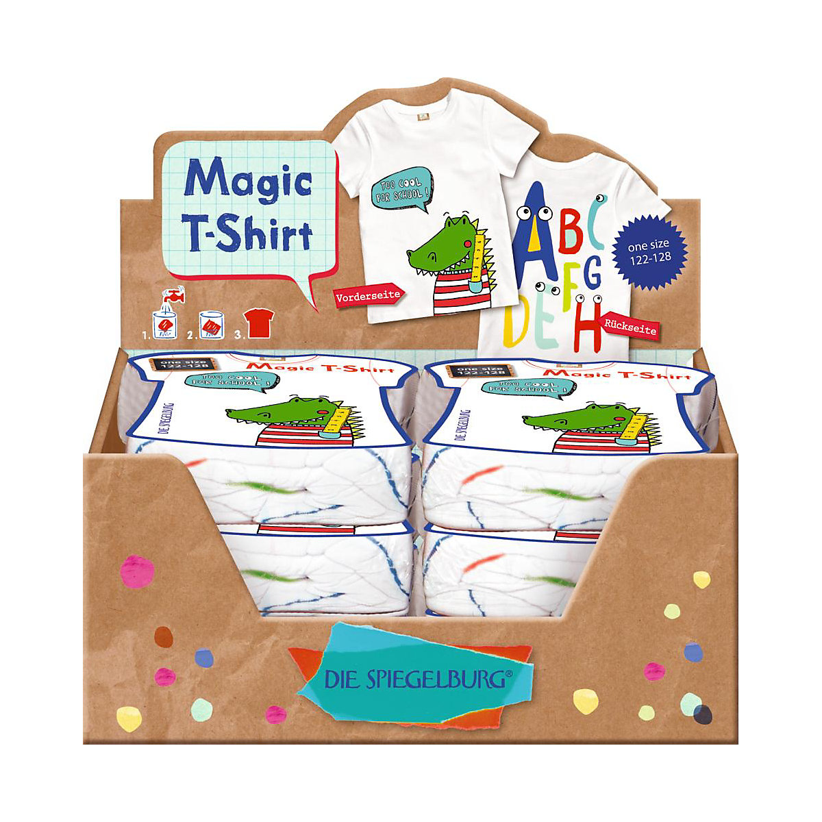 Bunte Geschenke Magic T-Shirt Too cool...!, Gr. 122/128