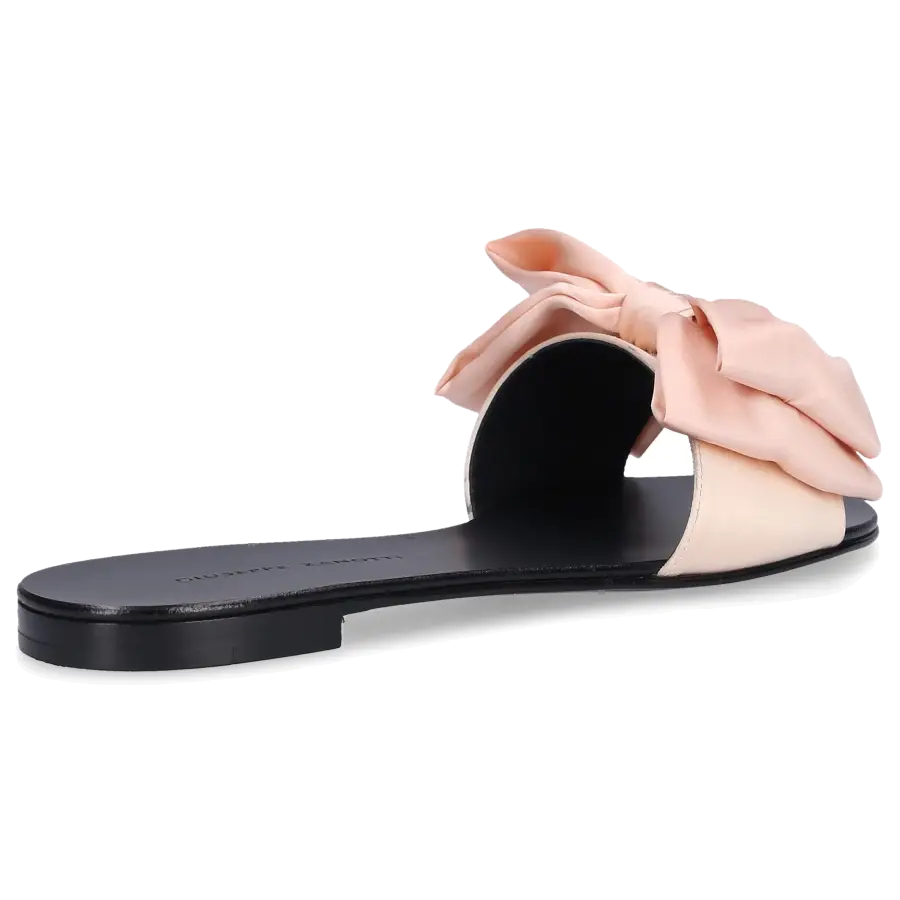 Giuseppe Zanotti - Sandalen HANA Seide Logo beige - beige
