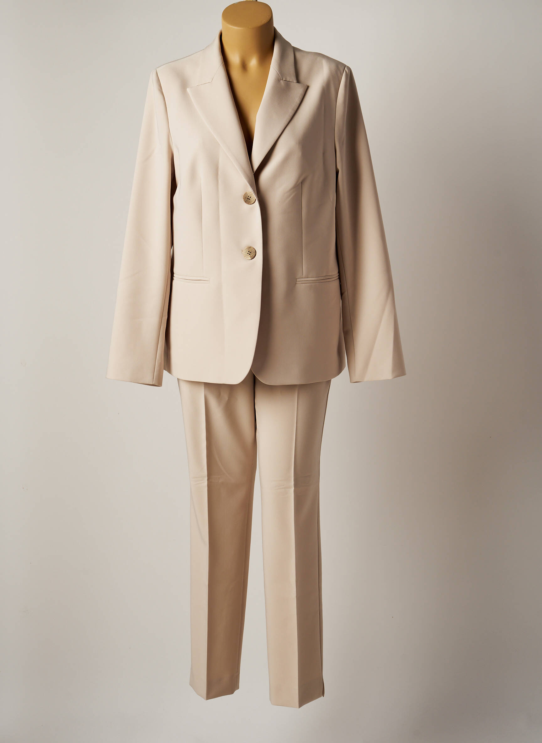 Elena Miro Ensembles Pantalon Femme couleur beige
