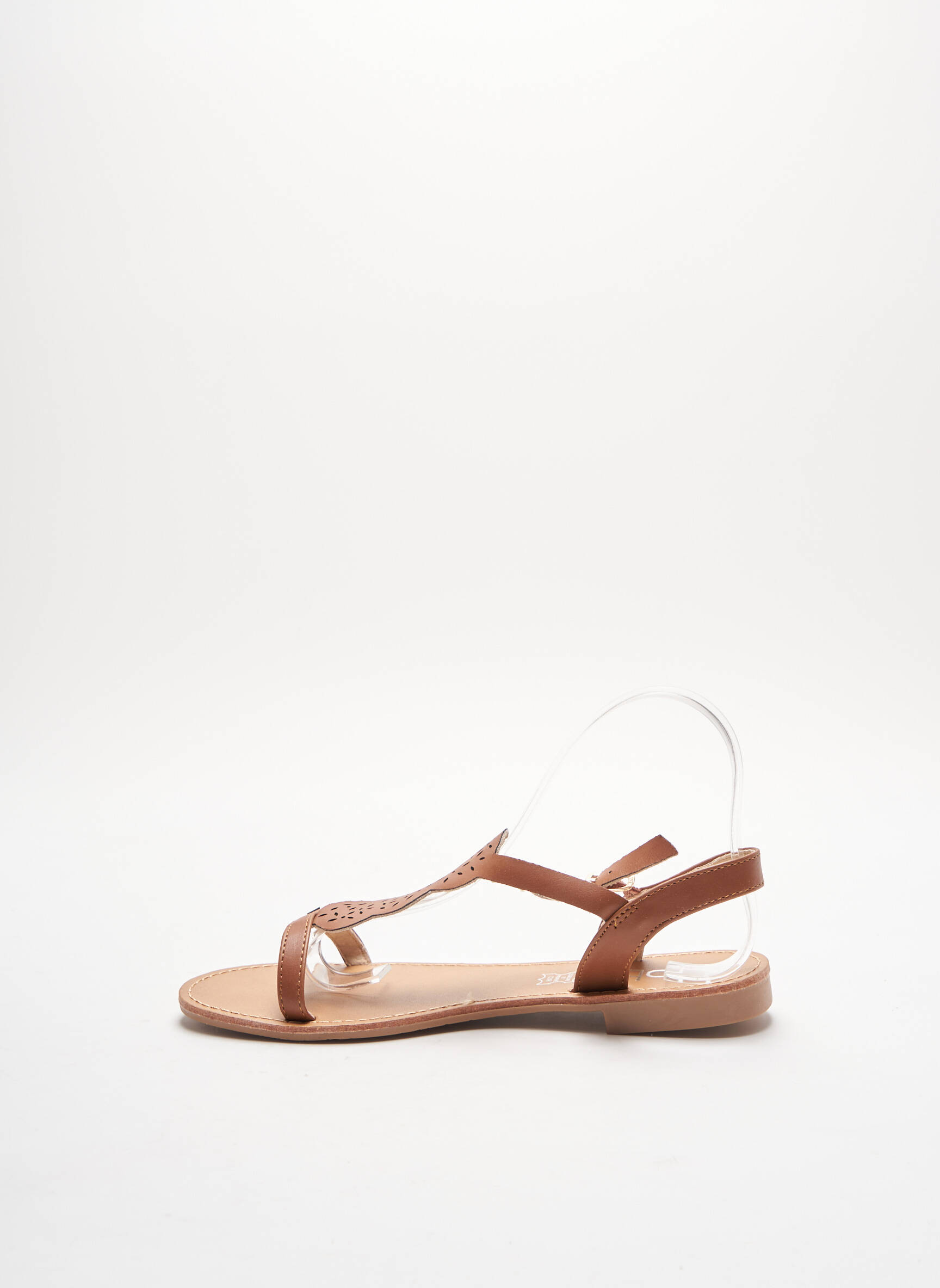 Les P Tites Bombes Sandales Nu Pieds Femme couleur marron