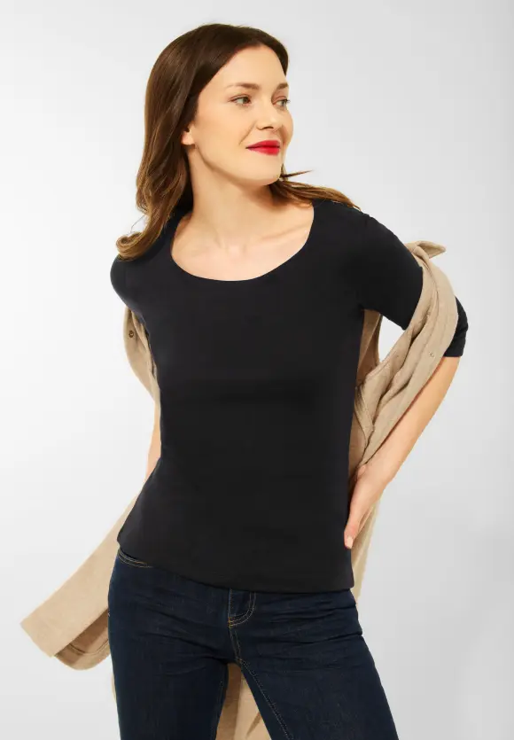 Street One Shirt in Unifarbe