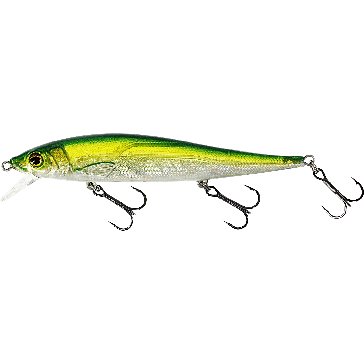 Westin Jerkbait Jerkbite SR (11 cm, Olive Minnow)