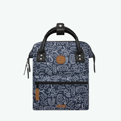 Coursives black medium front pocket