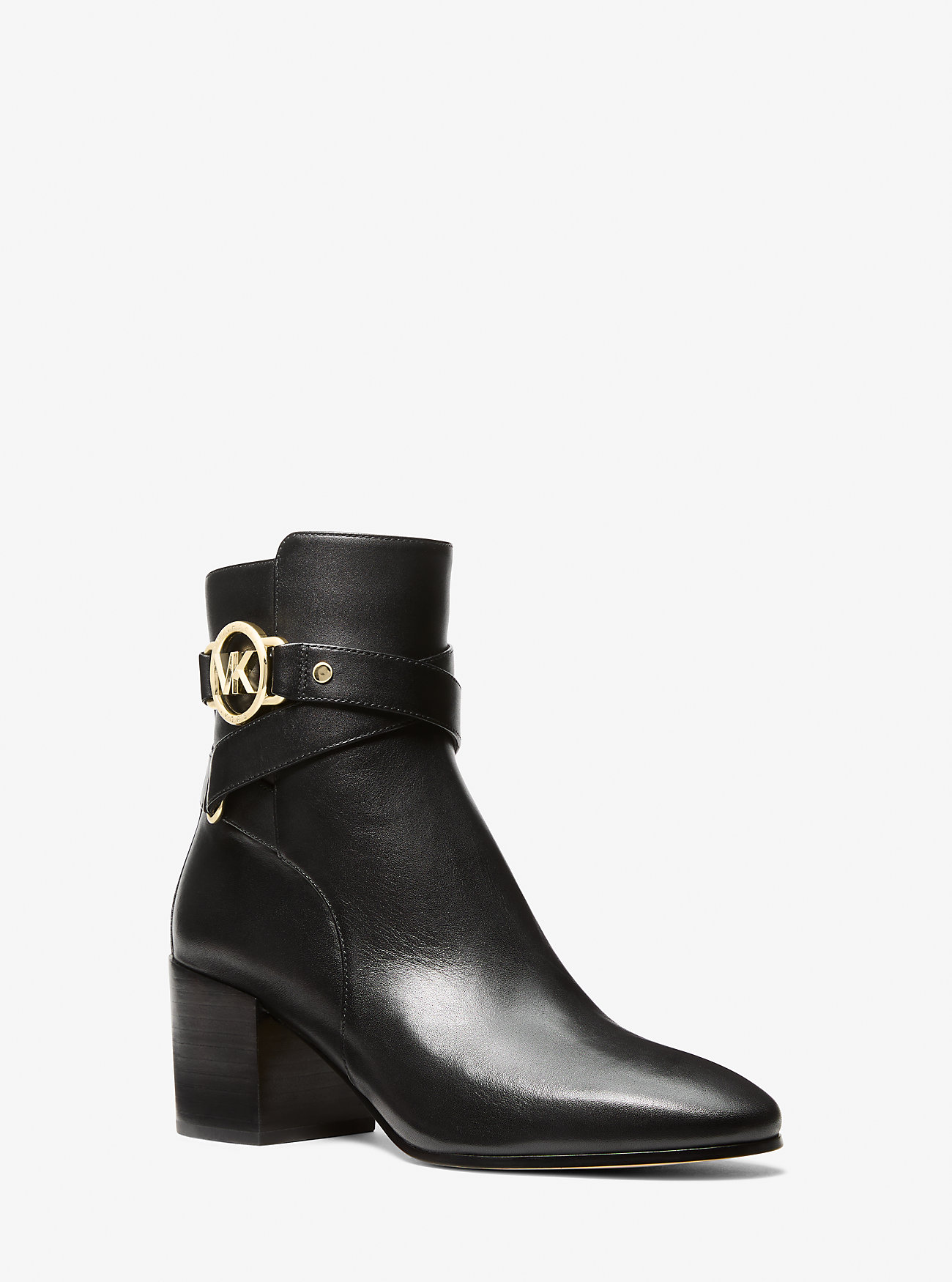 Rory Leather Boot - BLACK