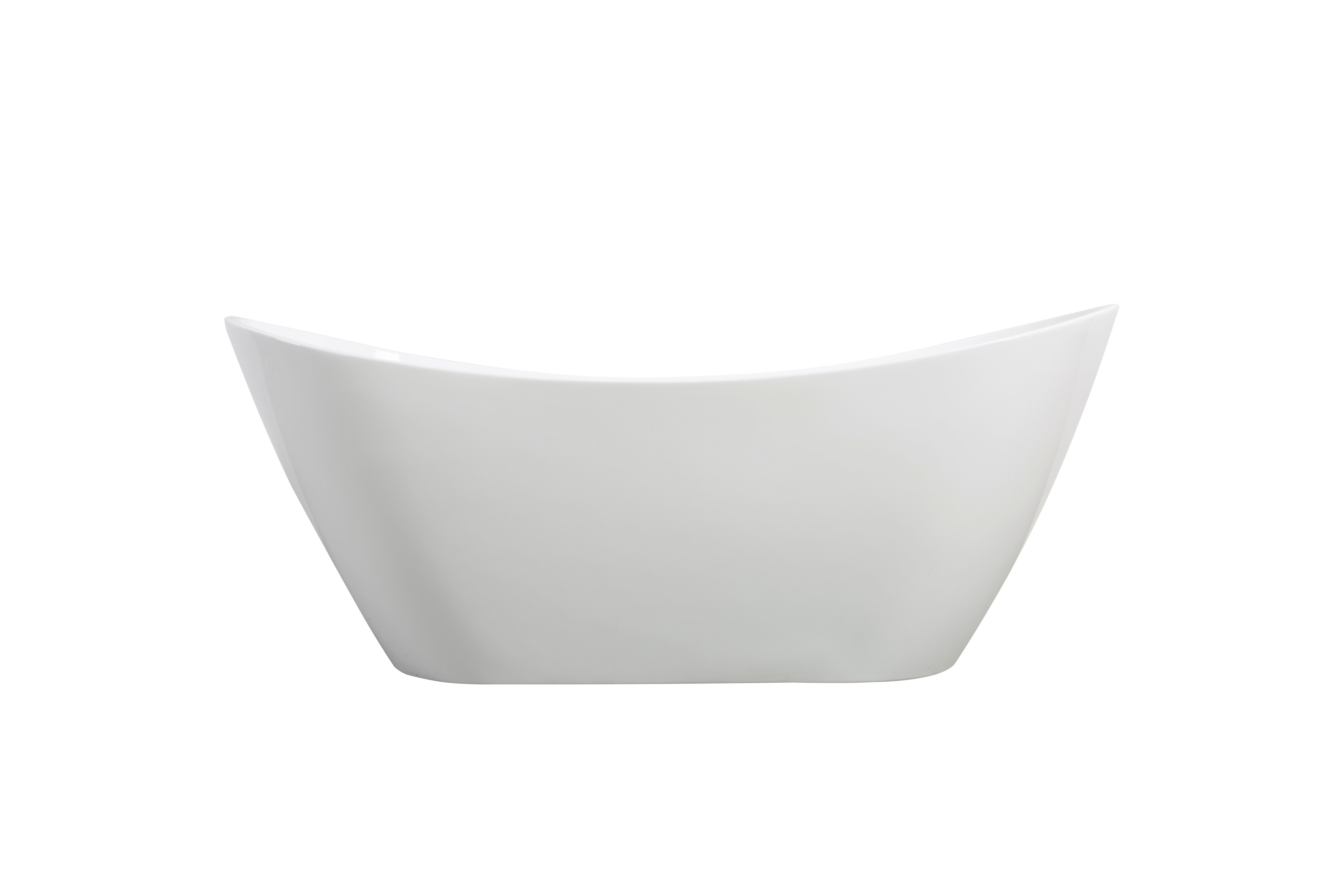 DOTMALL Badewanne Acryl freistehende Badewanne Moderne freistehende Badewanne
