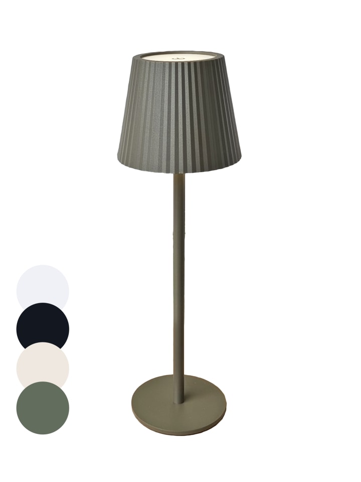 Coen Bakker LED Tischlampe dimmbar Touch Farbwechsler IP44 Innen & Außen 36,5x11cm in Taupe günstig kaufen onesize