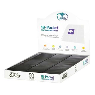 18-Pocket Side-Loading Supreme Pages schwarz (50)