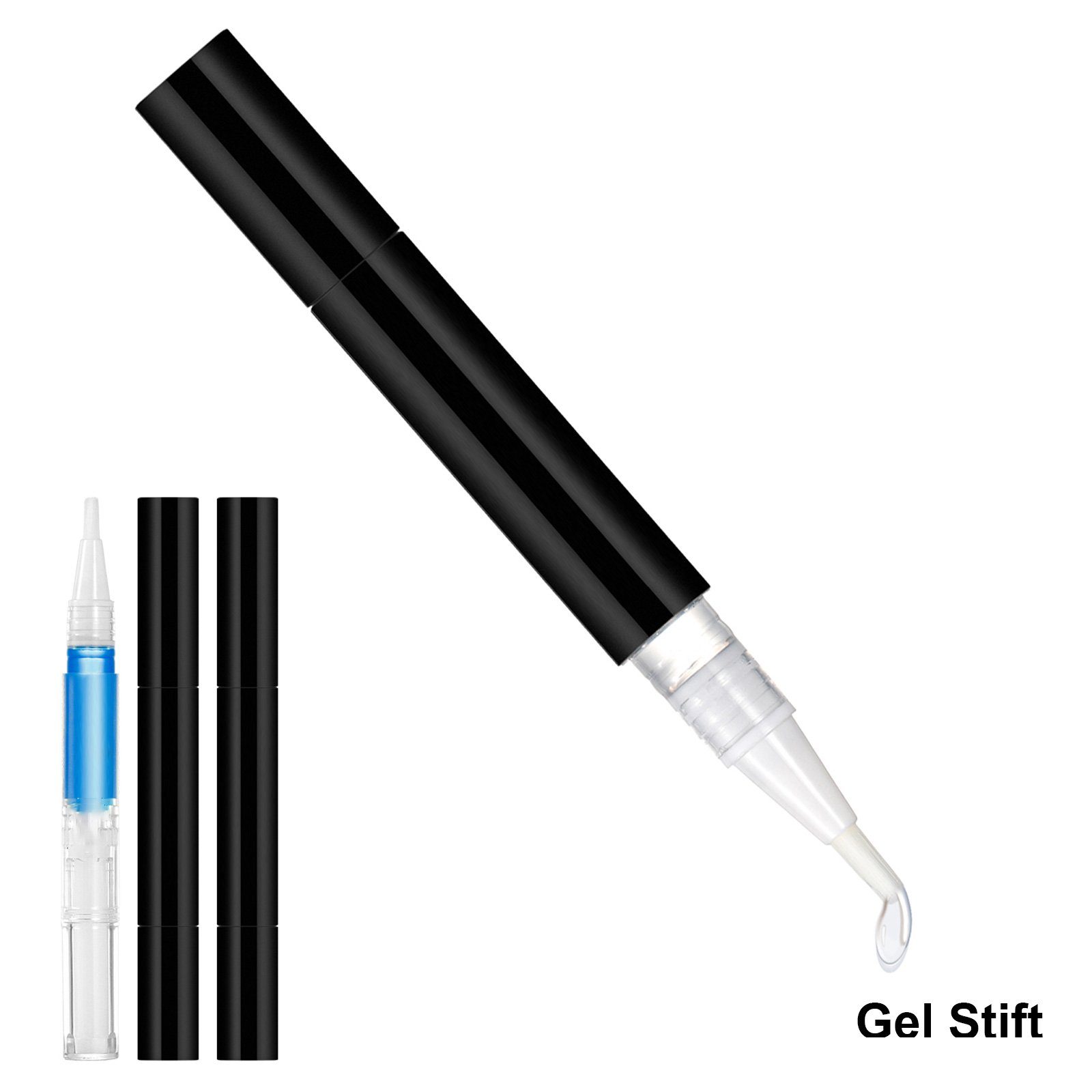 iceagle Zahnbleaching-Kit Zahnaufhellung Gel Teeth Whitening, 360° Auto Zahnbürste, U-förmig