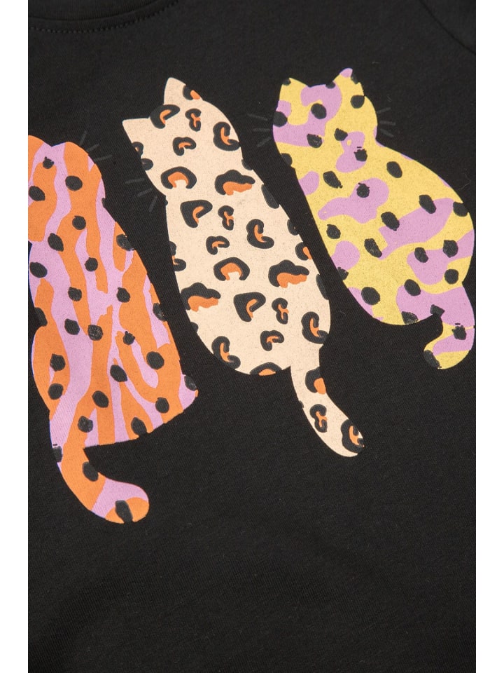 Coccodrillo T-shirt mit langen Ärmeln in schwarz günstig kaufen