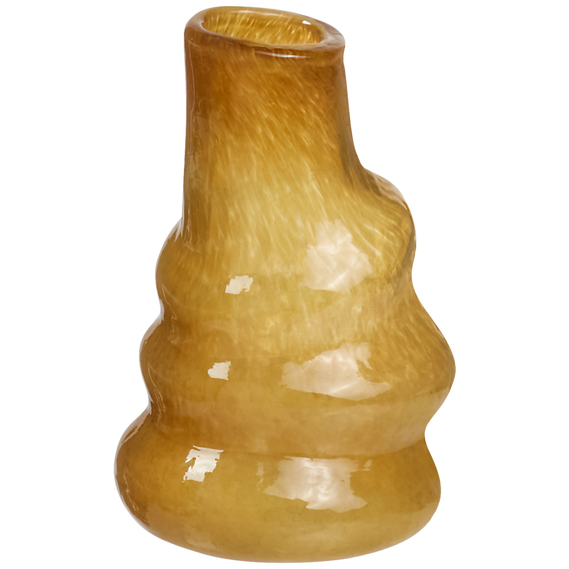 Kleine Vase aus Glas