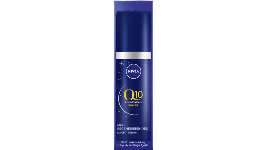 NIVEA Q10 Anti Falten Power Multi regenerierendes Nacht Serum 30 ml
