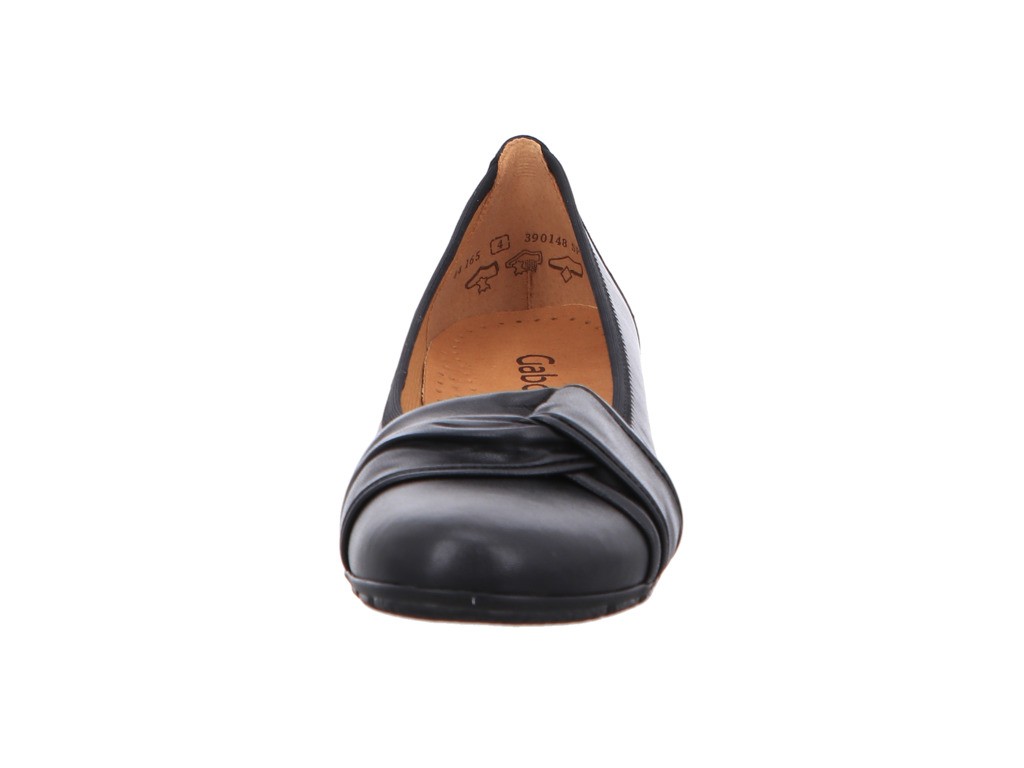 GABOR Ballerinas schwarz Gabor Fashion sportliche Ballerinas 44.1