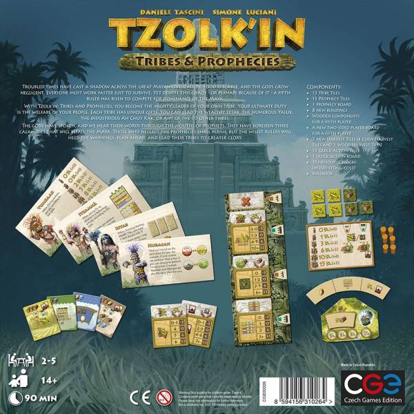 Tzolkin - The Mayan Calendar: Tribes & Prophecies (Exp.) (engl.)