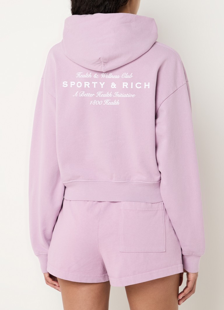 Sporty & Rich Health Initiative Logo-Hoodie mit Kapuze