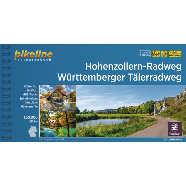 HOHENZOLLERN-RADWEG WÜRTTEMBERGER TÄLERRADWEG - Radwanderführer