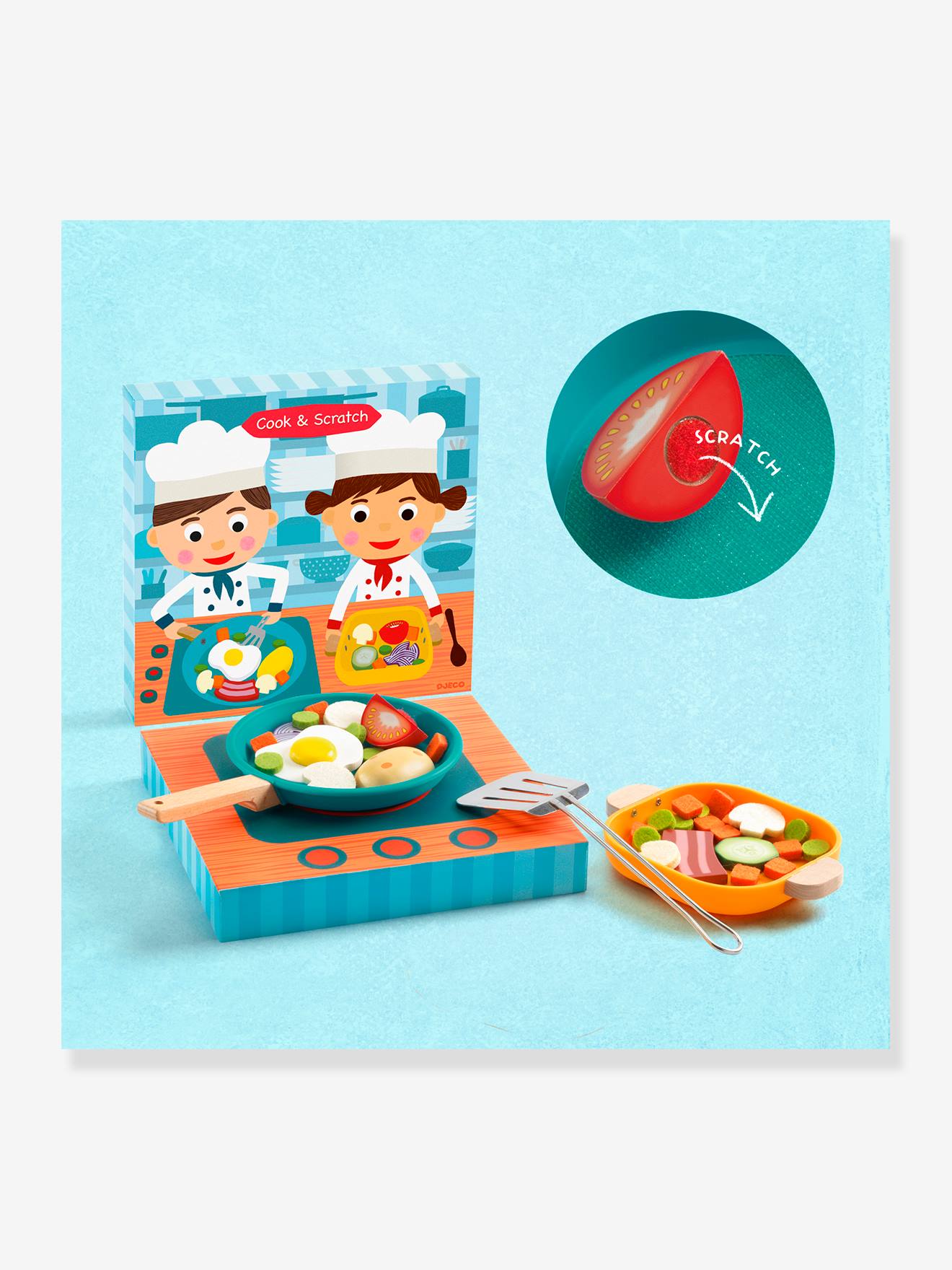 Dinette Cook & Scratch DJECO blanc