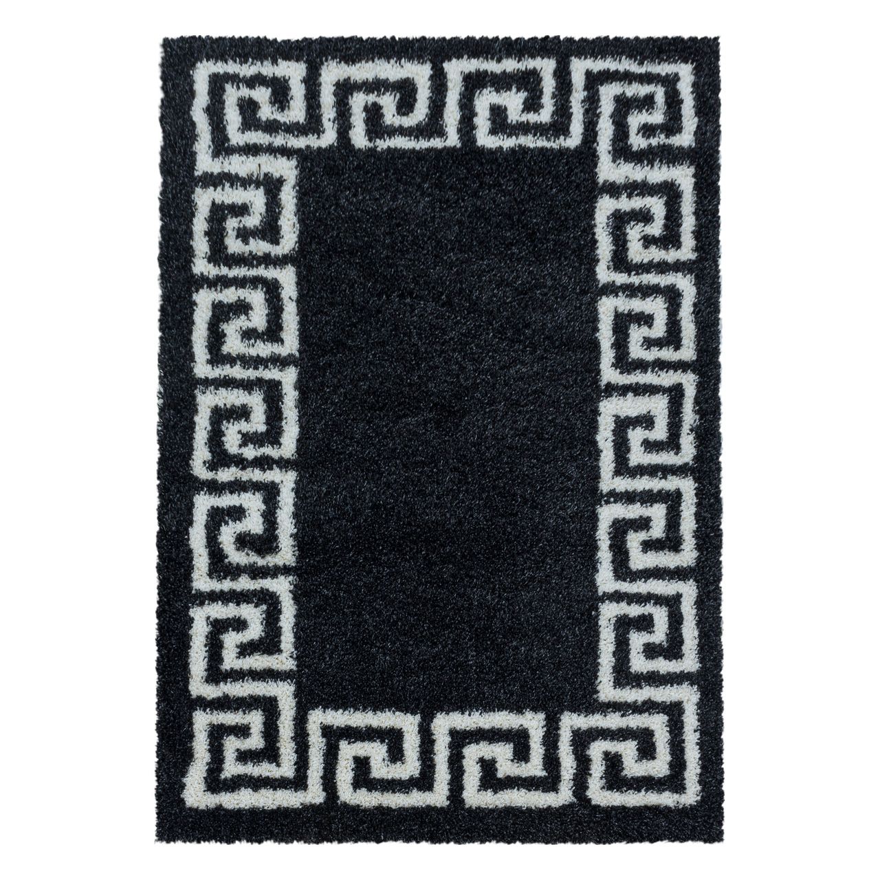 Ayyildiz Teppich, HERA 3301, ANTHRAZIT, 160 x 230 cm